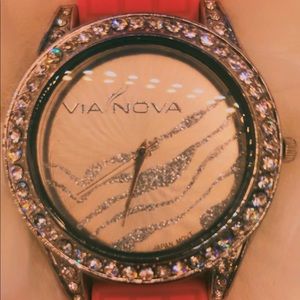 Diamond designed watch